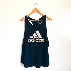 Floral Adidas Tank